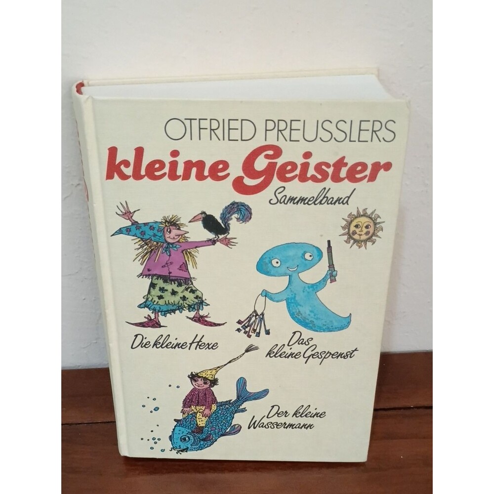 Otfried Preusslers Kleine Geister 3-in-1 Book, In German - Vintage 1960s